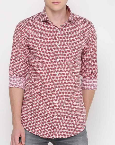 Buy Red Shirts for Men by SIMON CARTER 