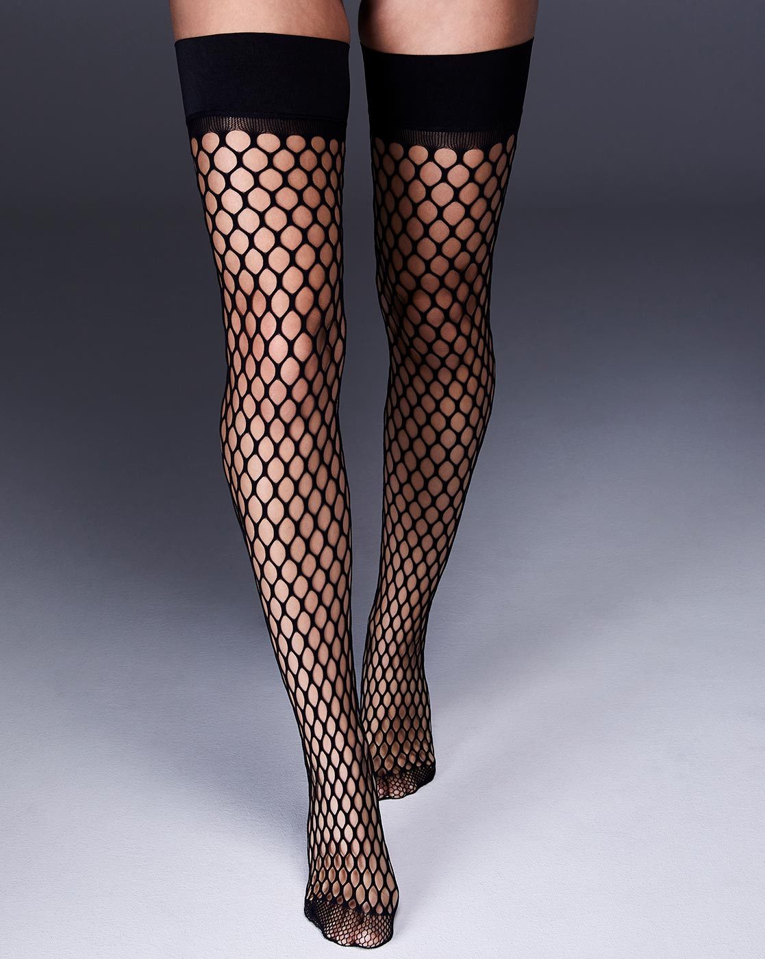 black net stockings
