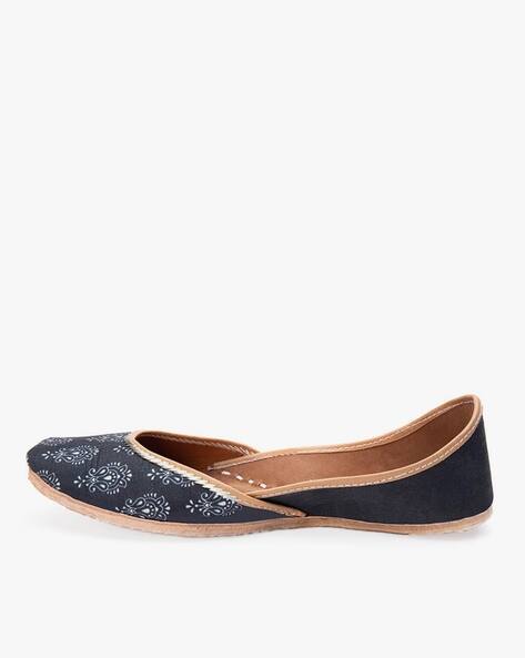 Buy Black Flat Shoes for Women by Jivaana Online Ajio