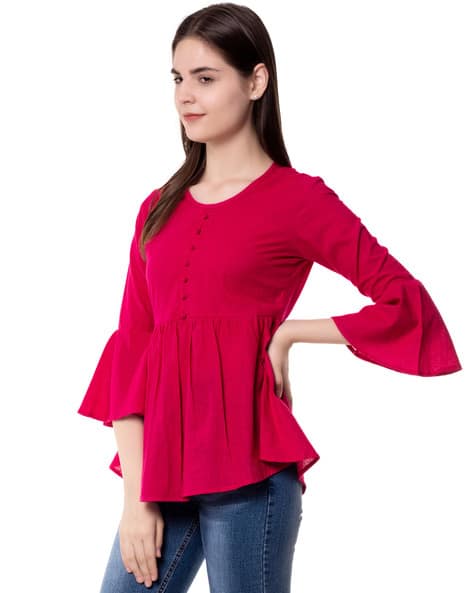 Flared Top with Bell Sleeves (Image - 3)