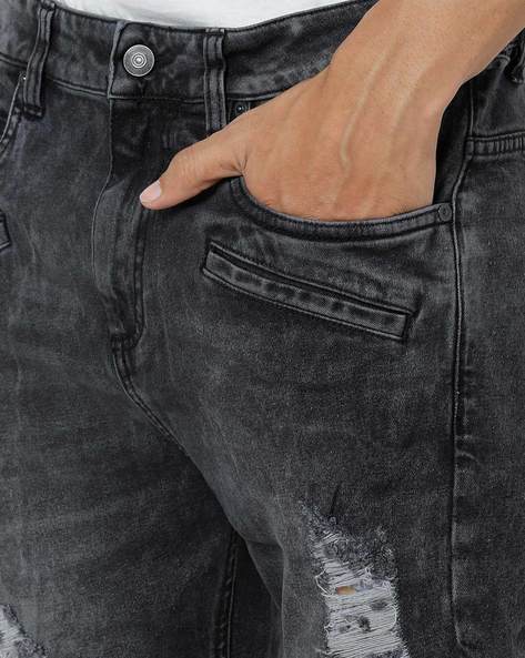 Buy Black Jeans for Men by Blue Saint Online