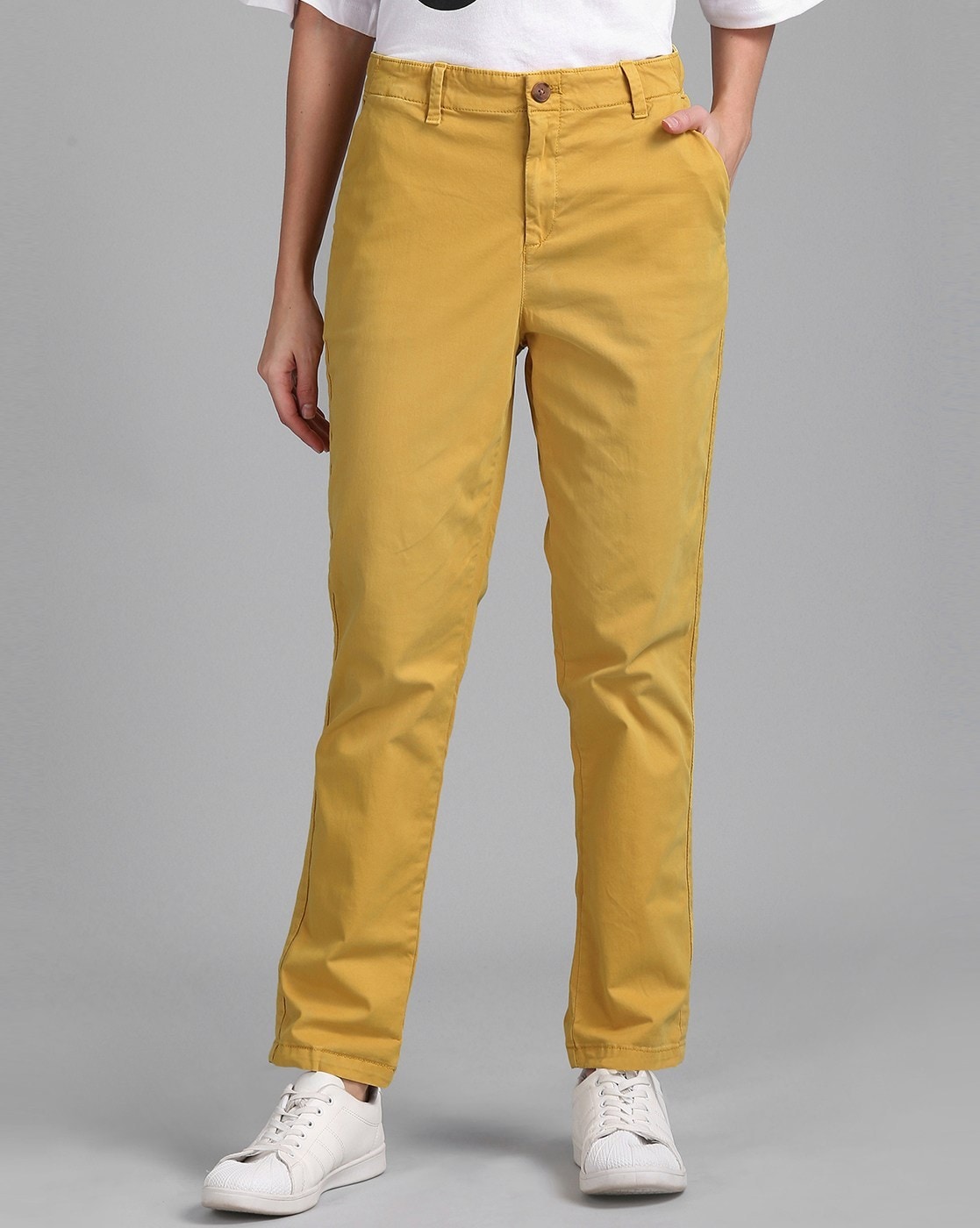 Buy Khaki Trousers  Pants for Women by GAP Online  Ajiocom