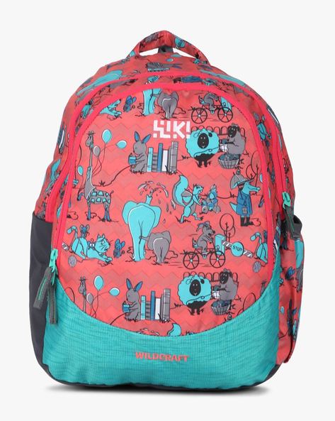 Wildcraft kids backpack discount zoo1