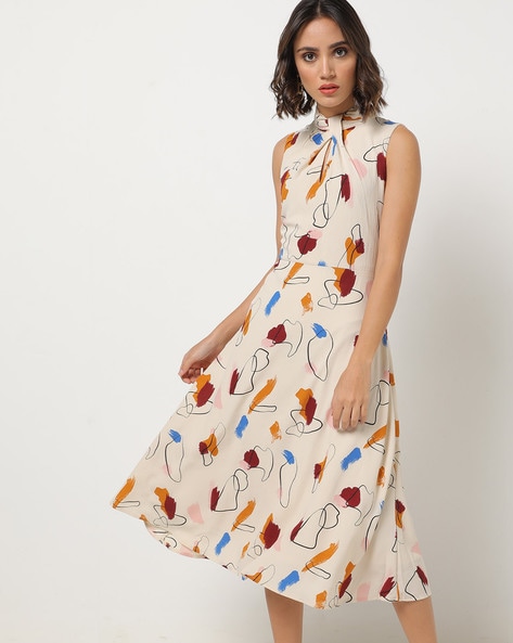 Buy Cream Dresses for Women Vero Moda Online | Ajio.com