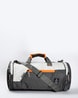 Panelled Duffel Bag with Carry Handles