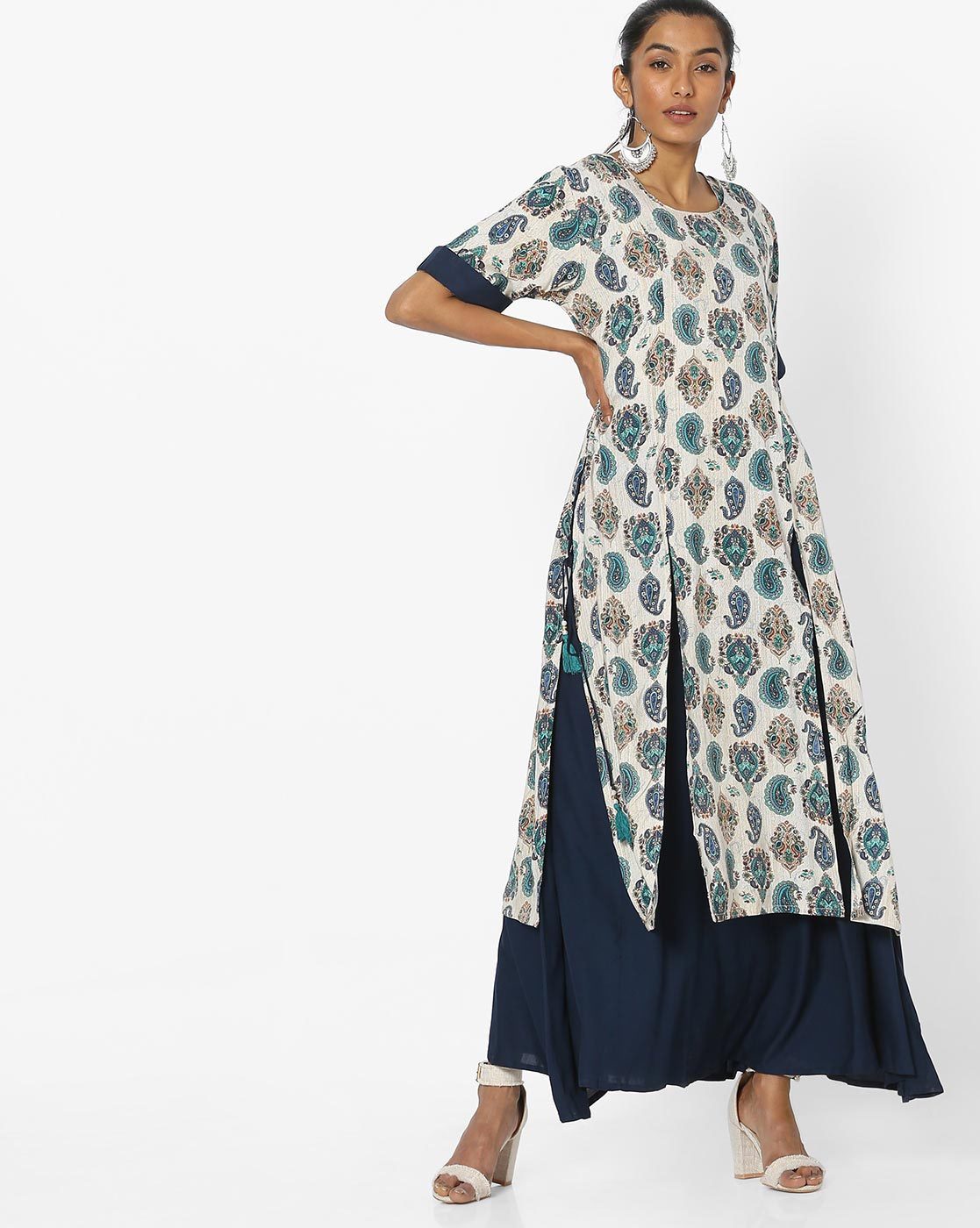 double layered maxi dress