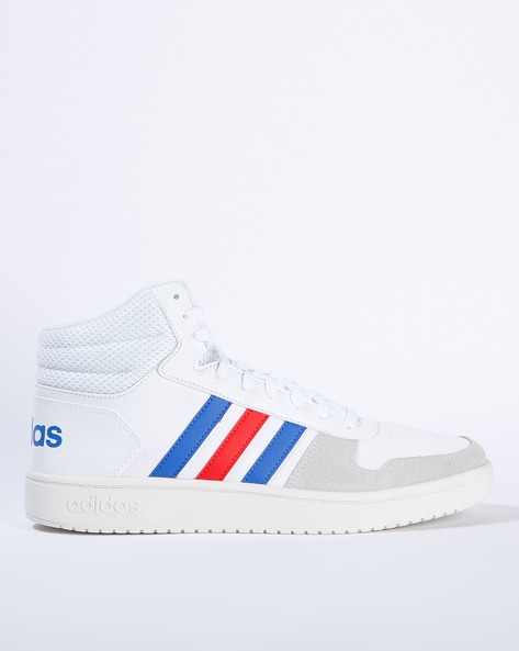 Adidas hoops 2.0 discount blanche