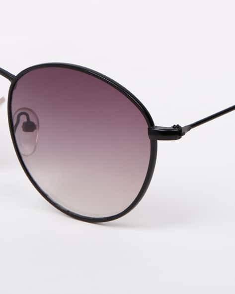 JB-603-C1 UV-Protected Full-Rim Round Sunglasses (Image - 2)