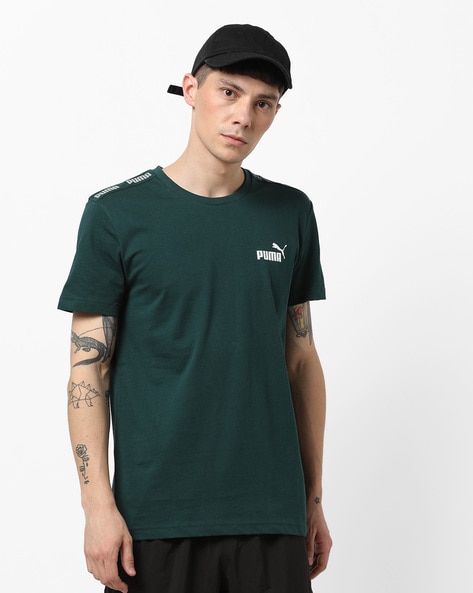 green puma shirt