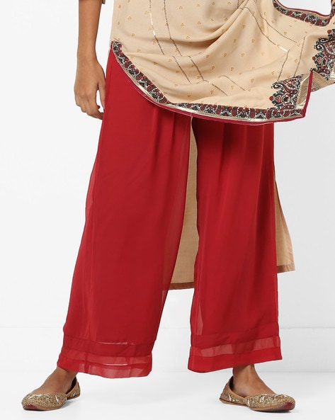 Pleated Pants with Side Pockets Price in India