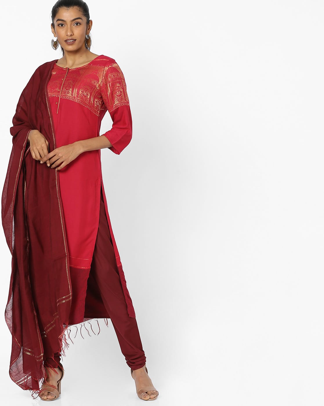 aurelia churidar set