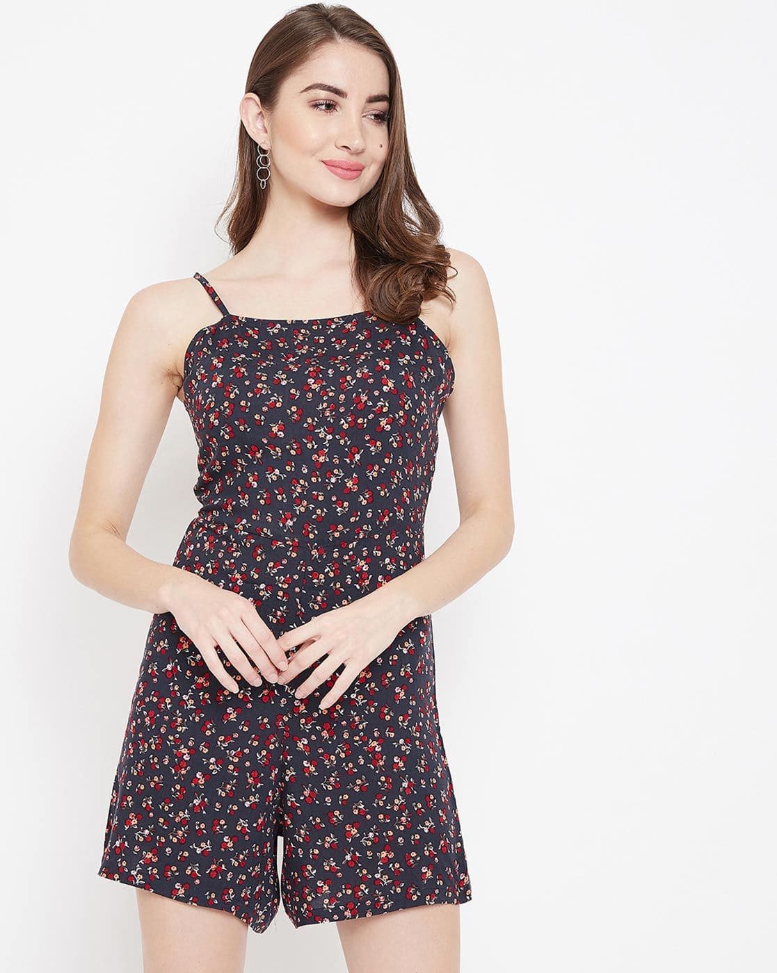 Buy Navy Blue Jumpsuits &Playsuits for Women by Berrylush Online