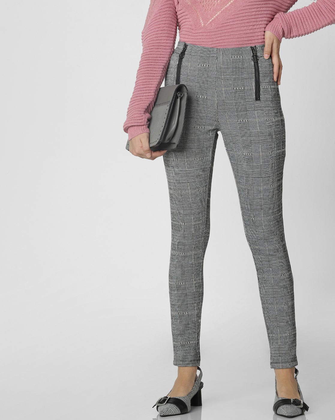 Plaid Skinny Ankle Pants | Gap