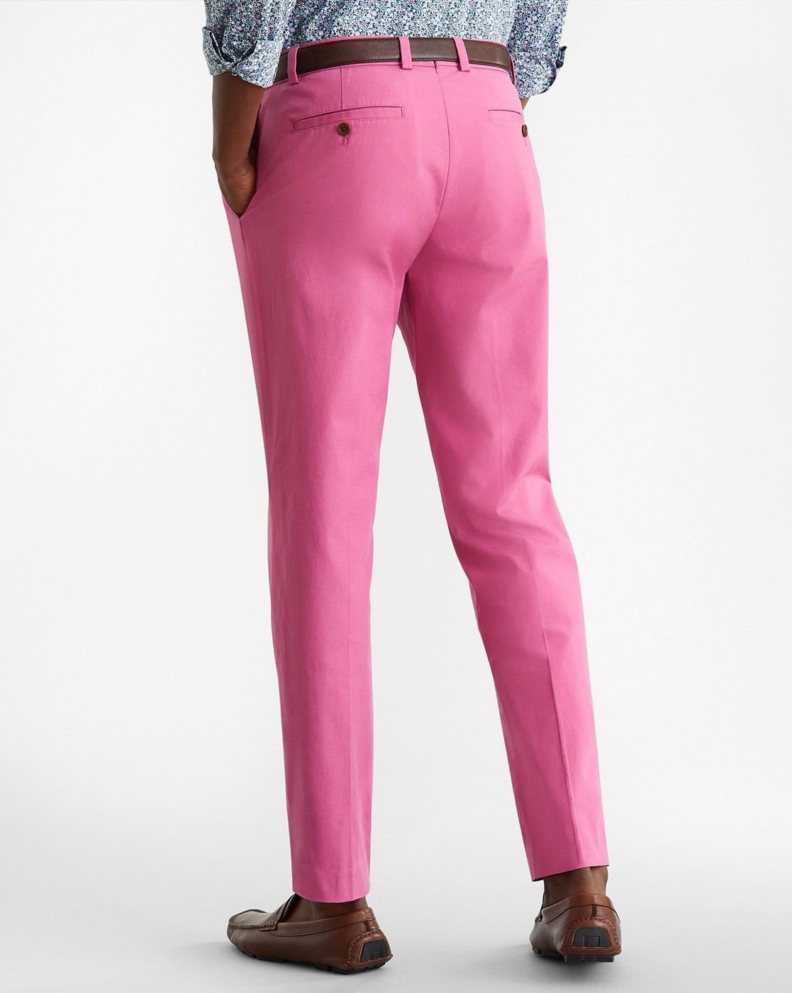Suit trousers Super skinny fit  Dusky pink  Men  HM IN