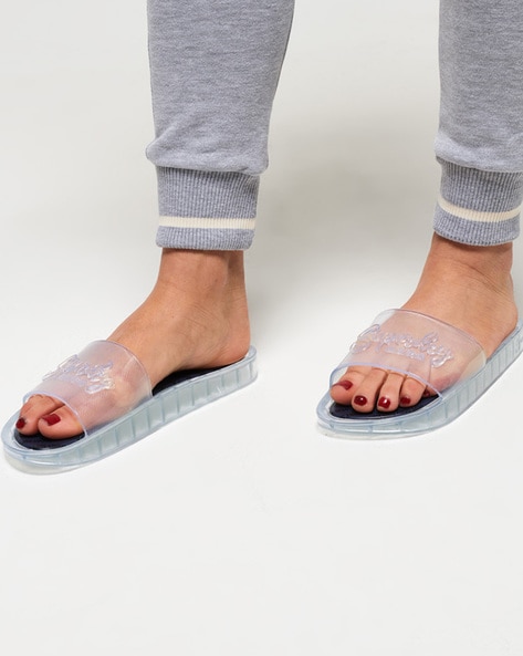 slide flip flops womens