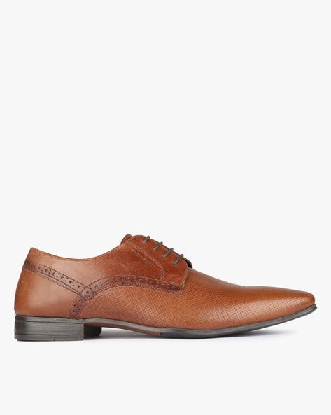 Red Tape Bretby Tan Leather Formal Lace-Up Shoes