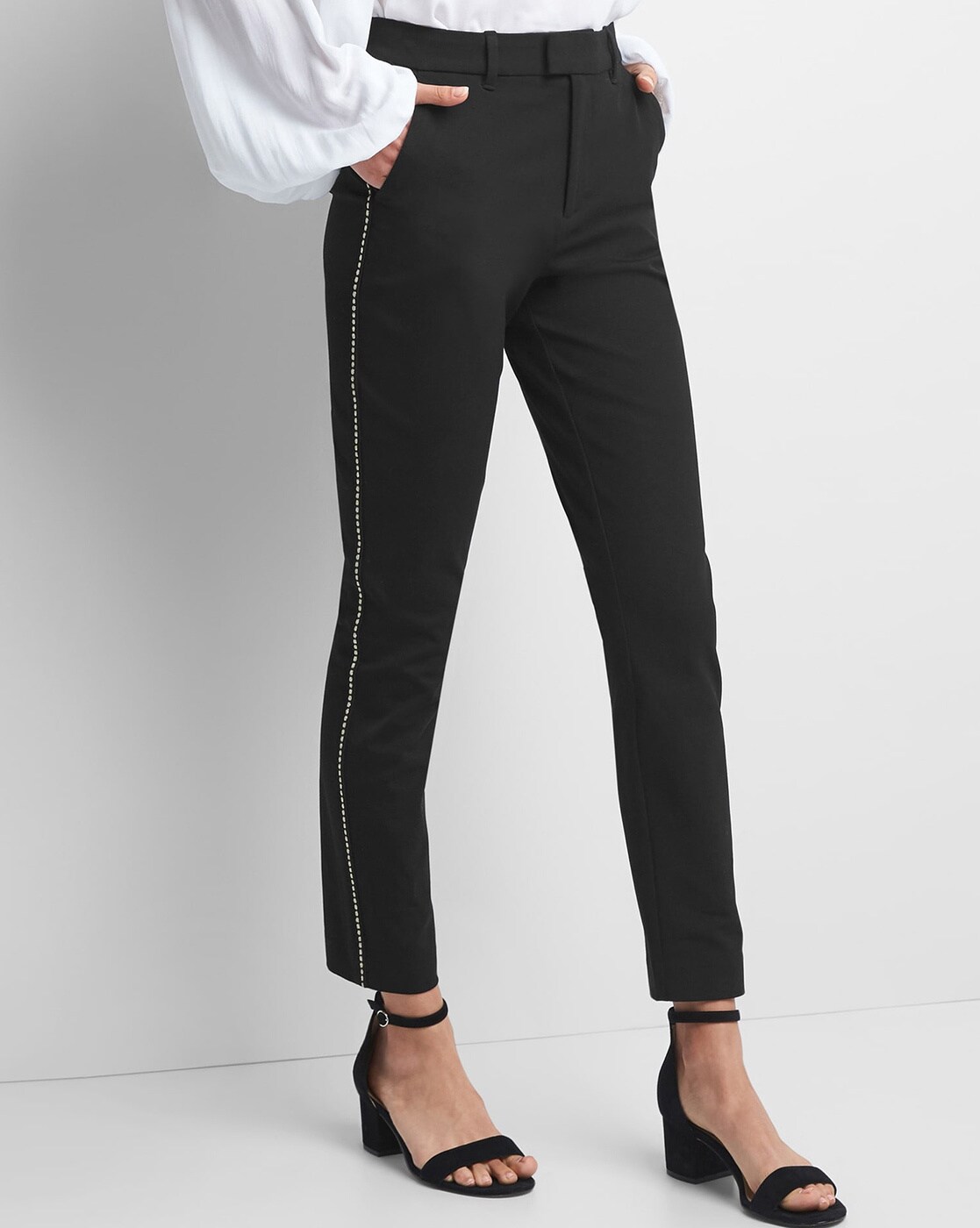 Buy Black Trousers & Pants for Women by GAP Online