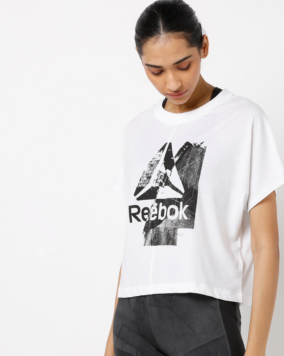 reebok white t shirts