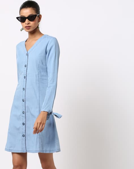 Buy light blue Dresses for Women by 