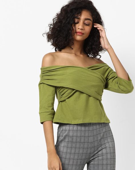 faballey off shoulder top