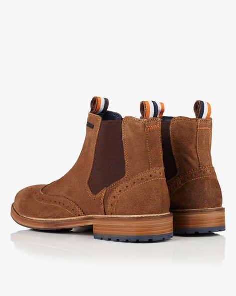 End travl Ærlig Buy Brown Boots for Men by SUPERDRY Online | Ajio.com
