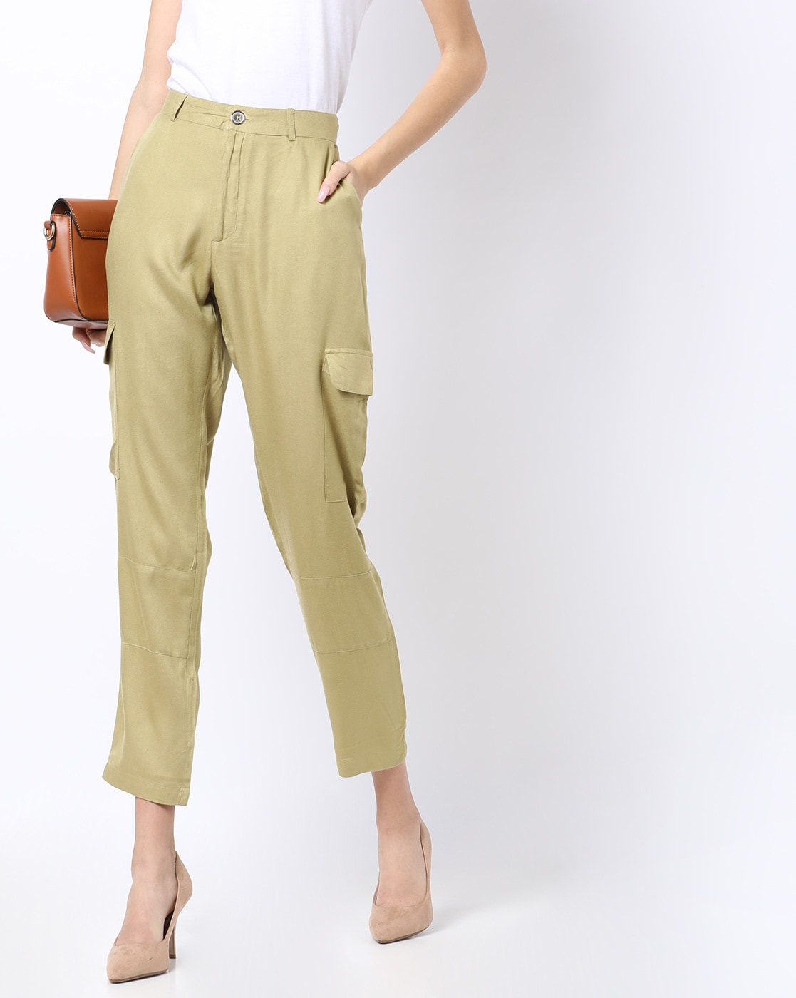 Buy Navy Blue Trousers & Pants for Men by MUJI Online | Ajio.com