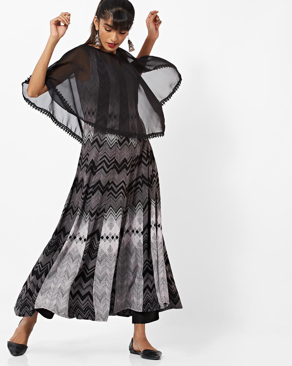 poncho gown online
