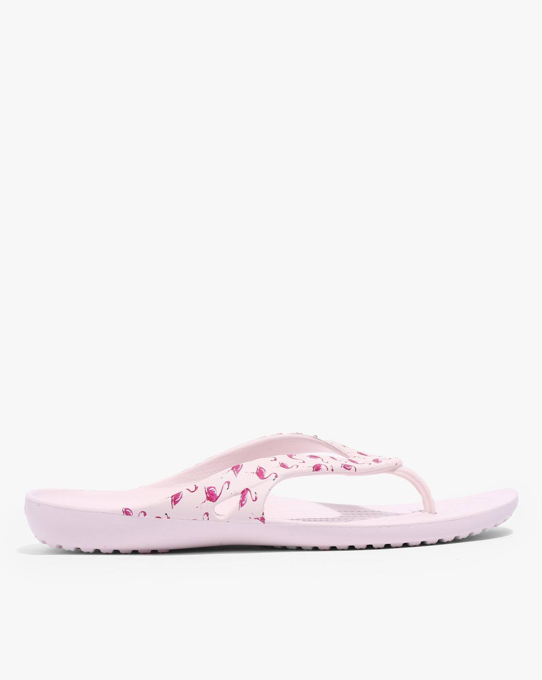 flamingo crocs flip flops