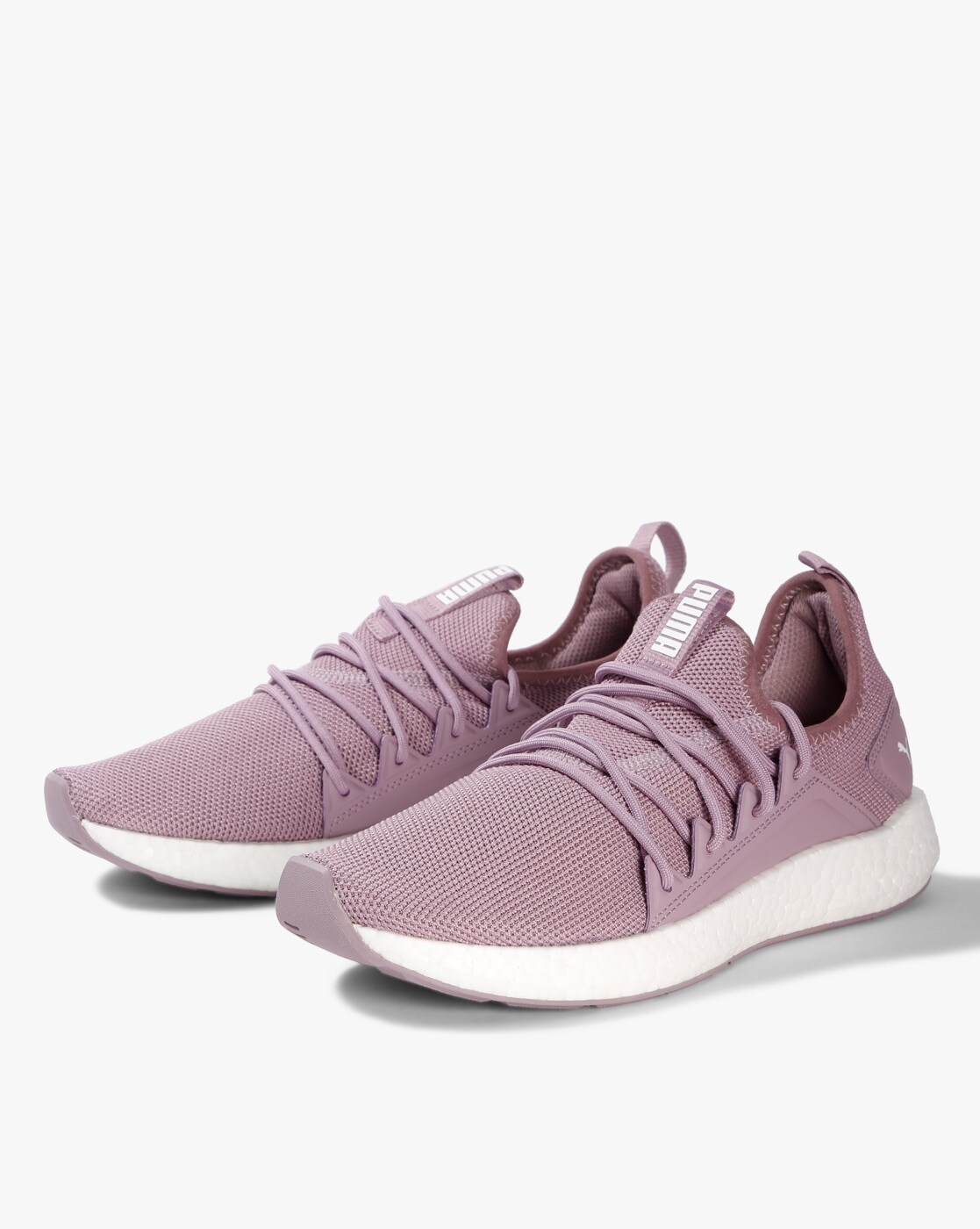purple sport shoes