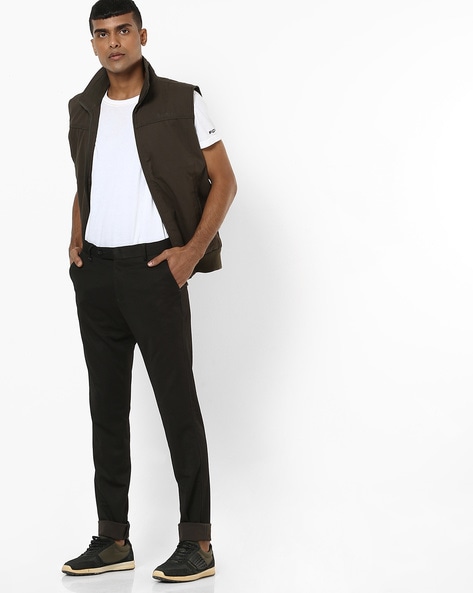 Buy Black Trousers & Pants for Men by NETWORK Online