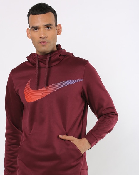 Mens burgundy cheap nike hoodie