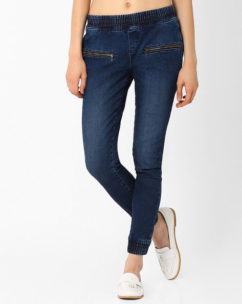 Mid-Rise Skinny Jeggings