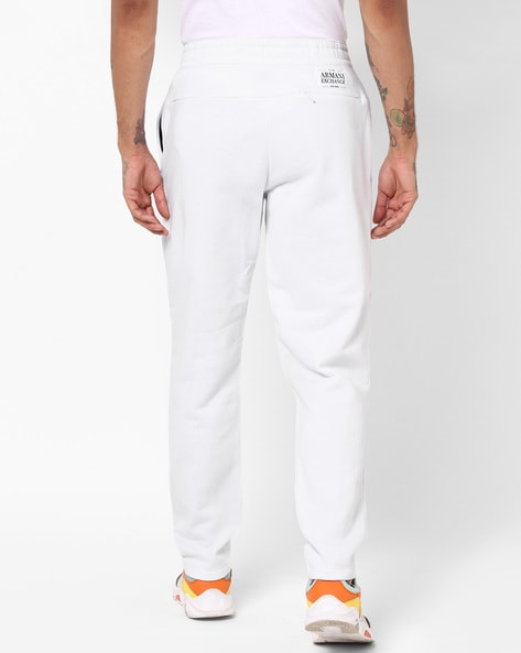 Armani exchange hot sale white pants