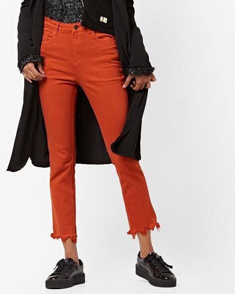 rust jeggings