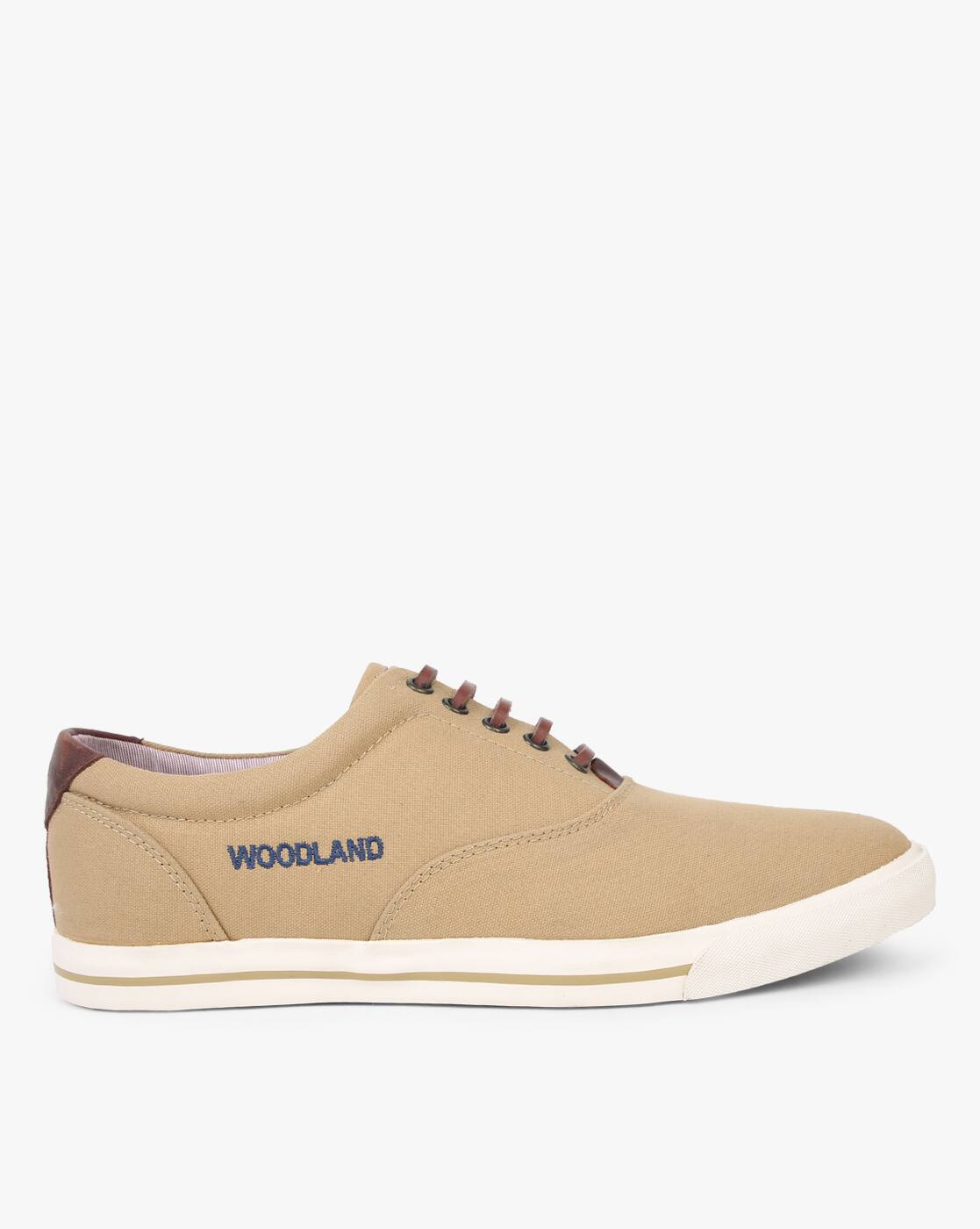 Khaki Casual Shoes for Men by WOODLAND 