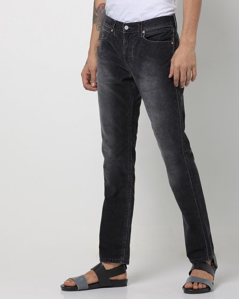 levi's black jeans slim fit