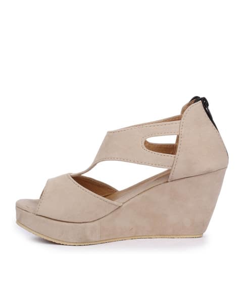 Textured Wedges with Zip Closure (Image - 3)