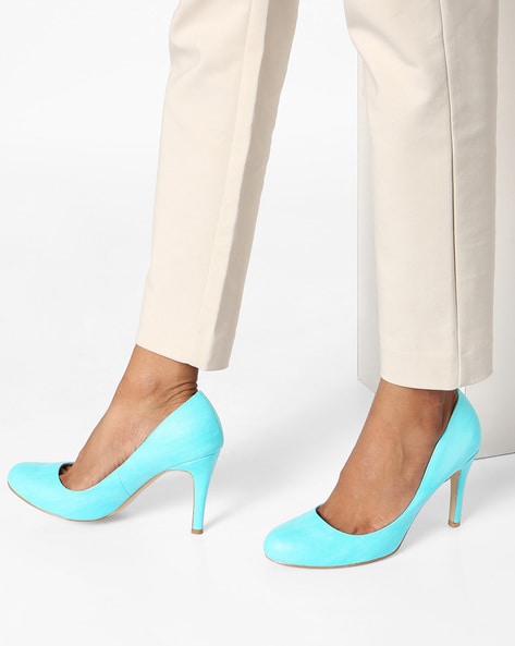 Turquoise stilettos sales