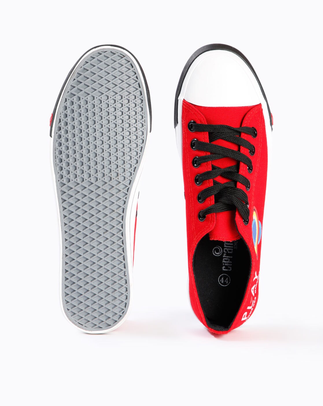 Buy Red Casual Shoes for Men by CIPRAMO 