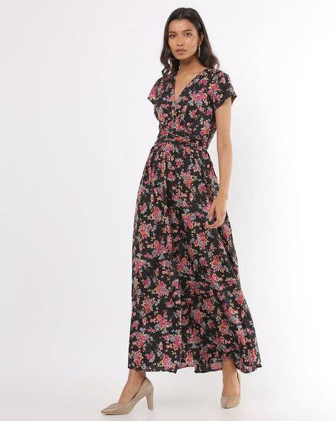 ajio long dresses