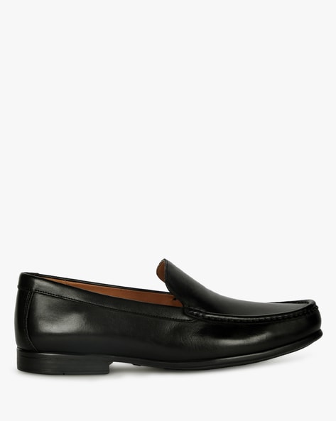 Clarks claude plain deals black