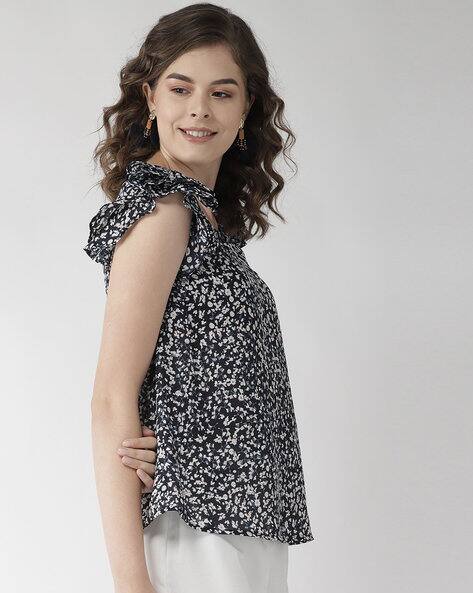 Ajio floral tops Clearance