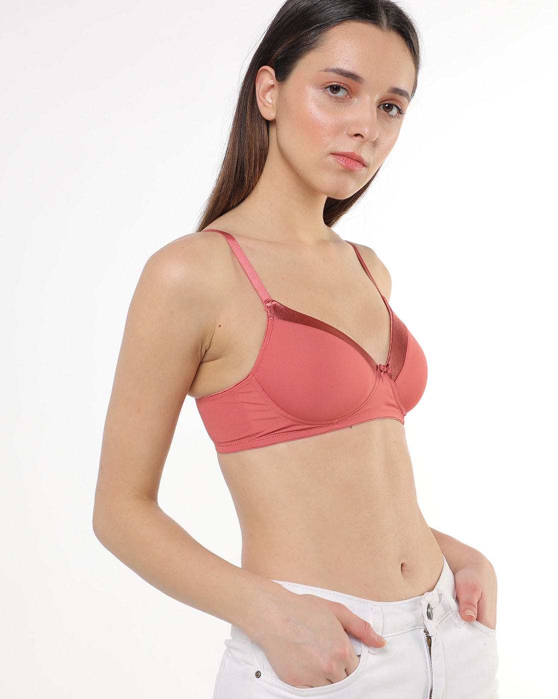 Buy Rose Red Bras for Women by Fig Online