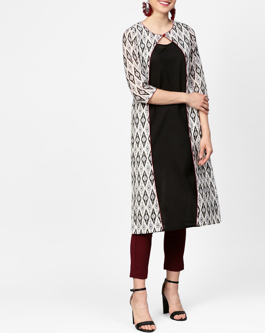 Discover 90+ front open kurti online india super hot