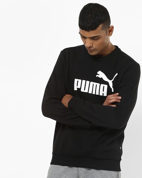 puma crew neck sweater