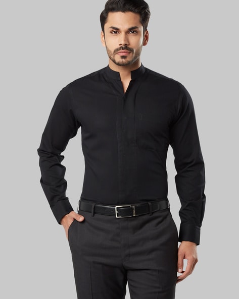 Buy RAYMOND Light Brown Mens Tailored Fit Shirt | Shoppers Stop