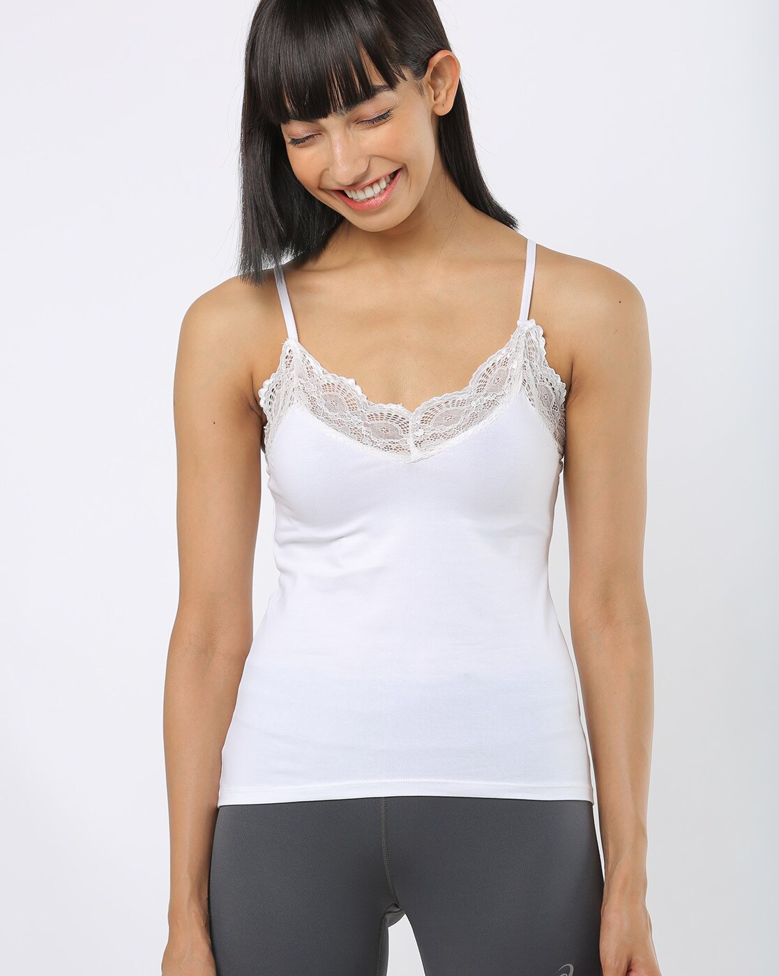 Buy White Camisoles & Slips for Women by Slumber Jill Online