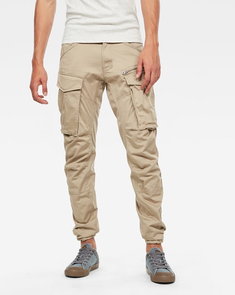 G-Star RAW Zip Pockets 3d Skinny Cargo Trousers in Blue for Men | Lyst