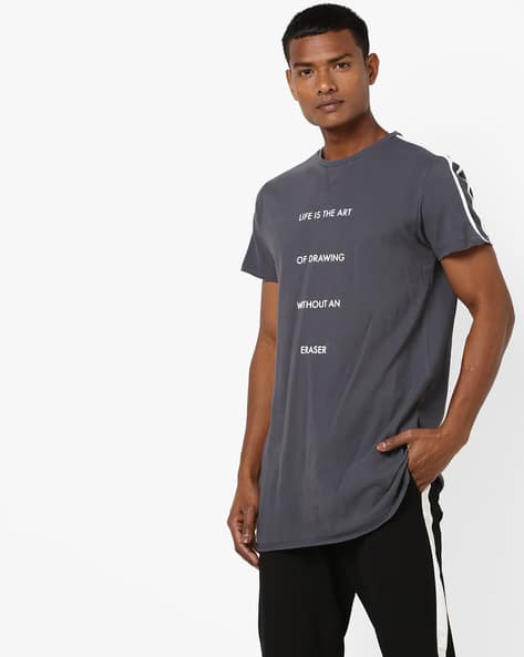 Buy Grey Tshirts for Men by AJIO Online 