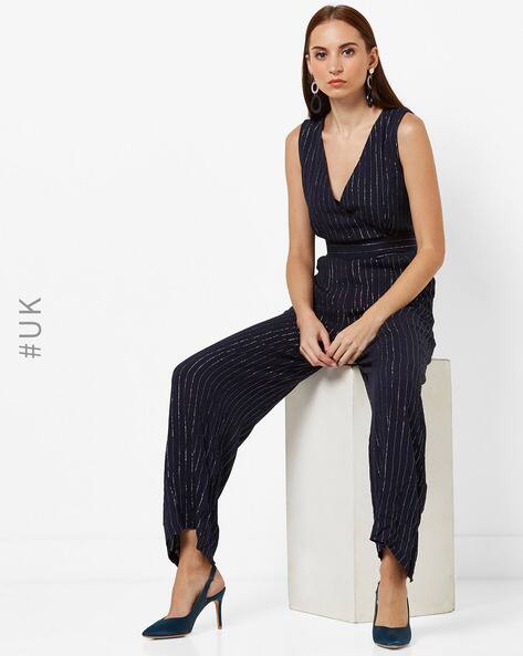 yumi navy jumpsuit